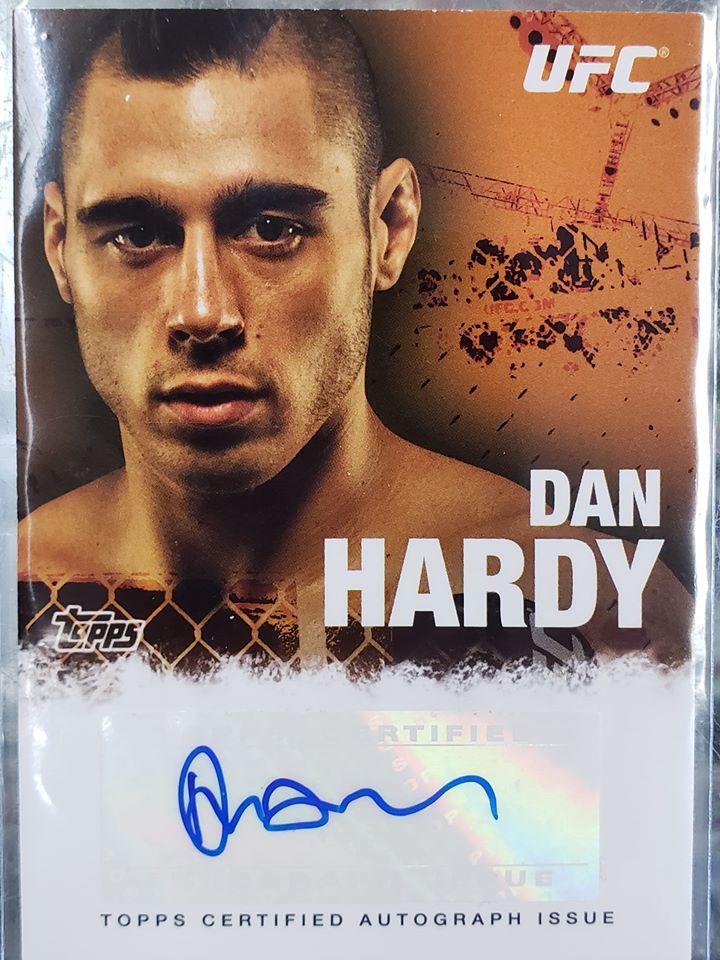 2010 Topps UFC Dan Hardy Autograph FA-DH